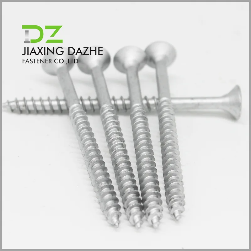 Dacromet Flat Head Philips Self Tapping Screw