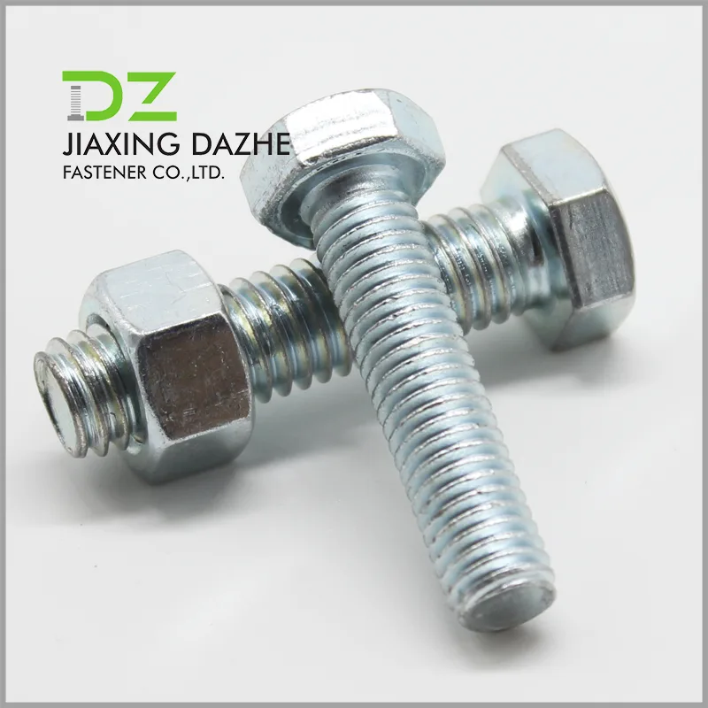Boulon hexagonal en acier inoxydable